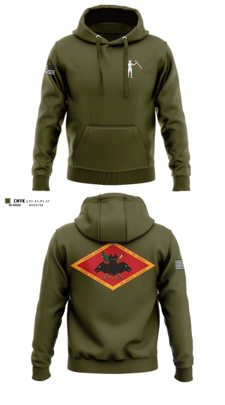 Hoodie, BTRY C, 2d LAAD Bn, Marines, Teamtime, Team time, sublimation, custom sports apparel, team uniforms, spirit wear, spiritwear, sports uniforms, custom shirts, team store, custom team store, fundraiser sports, apparel fundraiser