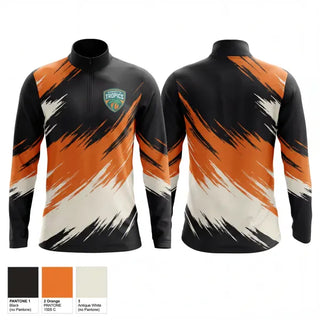 Quarter Zip Jacket, Marietta Tropics, Men's Basketball, Teamtime, Team time, sublimation, custom sports apparel, team uniforms, spirit wear, spiritwear, sports uniforms, custom shirts, team store, custom team store, fundraiser sports, apparel fundraiser