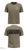 Perquimans County Sheriff's Office Old School Cotton Shirt - 6