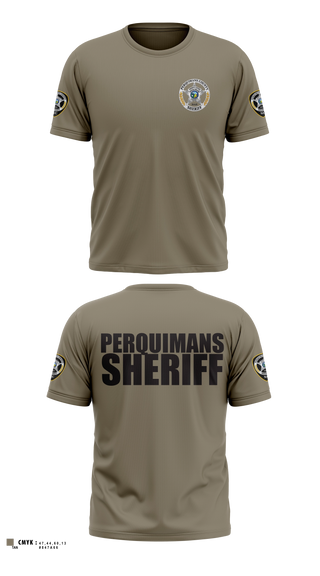 Old School Cotton Shirt, Perquimans County Sheriff's Office, Police, Teamtime, Team time, sublimation, custom sports apparel, team uniforms, spirit wear, spiritwear, sports uniforms, custom shirts, team store, custom team store, fundraiser sports, apparel fundraiser