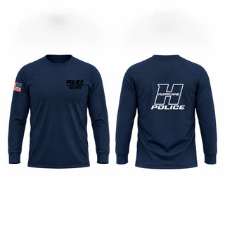 Long Sleeve Performance Shirt, Hurricane Police Department, Police, Teamtime, Team time, sublimation, custom sports apparel, team uniforms, spirit wear, spiritwear, sports uniforms, custom shirts, team store, custom team store, fundraiser sports, apparel fundraiser