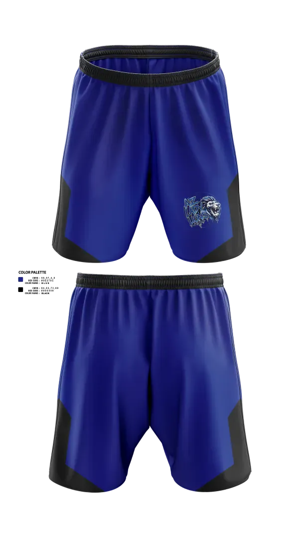Athletic Shorts With Pockets, Lady Lions, , Teamtime, Team time, sublimation, custom sports apparel, team uniforms, spirit wear, spiritwear, sports uniforms, custom shirts, team store, custom team store, fundraiser sports, apparel fundraiser