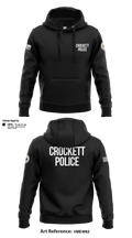 Crockett Police Department 97881074 Hoodie - 3