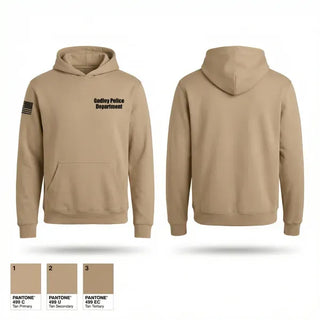 Hoodie, Godley Police Department, Police, Teamtime, Team time, sublimation, custom sports apparel, team uniforms, spirit wear, spiritwear, sports uniforms, custom shirts, team store, custom team store, fundraiser sports, apparel fundraiser