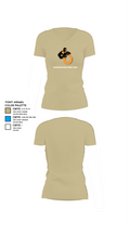 Belchertown High School Cheer 34252098 Women's Short Sleeve V-neck Shirt - 38