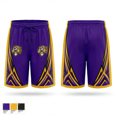 Dupree Tigers 72596028 Athletic Shorts With Pockets - 1