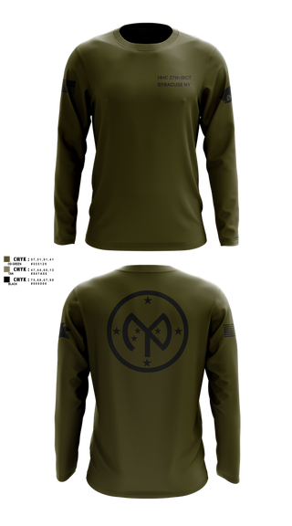 Long Sleeve Performance Shirt, 27 IBCT, , Teamtime, Team time, sublimation, custom sports apparel, team uniforms, spirit wear, spiritwear, sports uniforms, custom shirts, team store, custom team store, fundraiser sports, apparel fundraiser