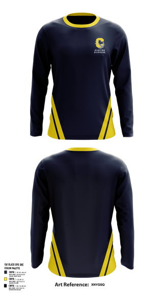 Long Sleeve Performance Shirt, Clayton clippers, Track & Field, Teamtime, Team time, sublimation, custom sports apparel, team uniforms, spirit wear, spiritwear, sports uniforms, custom shirts, team store, custom team store, fundraiser sports, apparel fundraiser