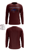 White Knoll High School Track & Field 55705888 Long Sleeve Performance Shirt 12