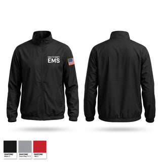 Windbreaker, Sublette County EMS, EMS/EMT, Teamtime, Team time, sublimation, custom sports apparel, team uniforms, spirit wear, spiritwear, sports uniforms, custom shirts, team store, custom team store, fundraiser sports, apparel fundraiser
