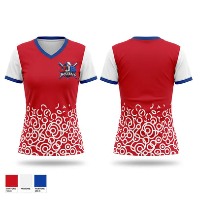 JJB Women's Short Sleeve V-neck Shirt - 1