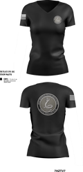 Special Response Team 85520022 Women's Short Sleeve V-neck Shirt - 100