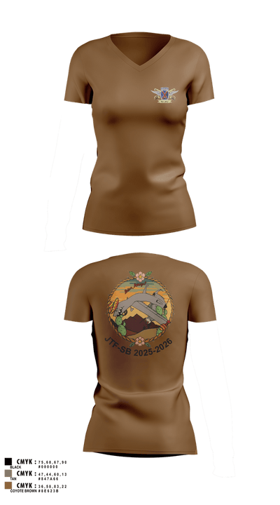 D/10 Slayers Women's Short Sleeve V-neck Shirt - 22