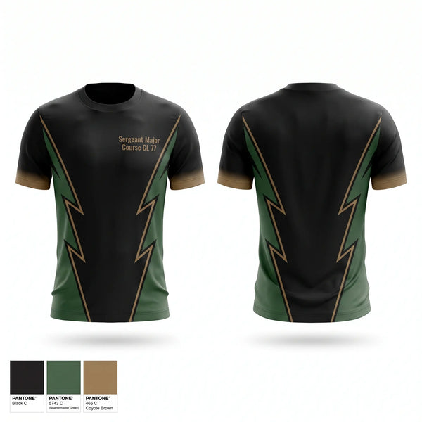Short Sleeve Performance Shirt, Sergeant Major Course CL 77, , Teamtime, Team time, sublimation, custom sports apparel, team uniforms, spirit wear, spiritwear, sports uniforms, custom shirts, team store, custom team store, fundraiser sports, apparel fundraiser
