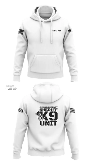 Hoodie, Chisago County K9 Unit, , Teamtime, Team time, sublimation, custom sports apparel, team uniforms, spirit wear, spiritwear, sports uniforms, custom shirts, team store, custom team store, fundraiser sports, apparel fundraiser