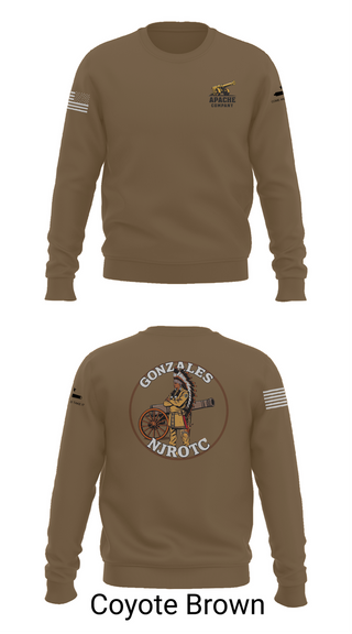 Crew Neck Sweatshirt, NJROTC Apache Company, , Teamtime, Team time, sublimation, custom sports apparel, team uniforms, spirit wear, spiritwear, sports uniforms, custom shirts, team store, custom team store, fundraiser sports, apparel fundraiser
