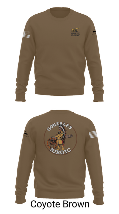 NJROTC Apache Company 29120146 Crew Neck Sweatshirt - 5