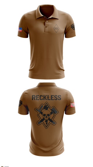 Short Sleeve Performance Polo, 3rd Platoon Cco 2-37 AR, Army, Teamtime, Team time, sublimation, custom sports apparel, team uniforms, spirit wear, spiritwear, sports uniforms, custom shirts, team store, custom team store, fundraiser sports, apparel fundraiser
