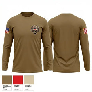 Long Sleeve Performance Shirt, 354 Medical Logistics Company, Army, Teamtime, Team time, sublimation, custom sports apparel, team uniforms, spirit wear, spiritwear, sports uniforms, custom shirts, team store, custom team store, fundraiser sports, apparel fundraiser