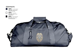 Duffle Bag, Davenport Police Department, Police, Teamtime, Team time, sublimation, custom sports apparel, team uniforms, spirit wear, spiritwear, sports uniforms, custom shirts, team store, custom team store, fundraiser sports, apparel fundraiser