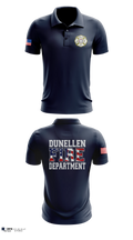 Dunellen Fire Department Short Sleeve Performance Polo - 3