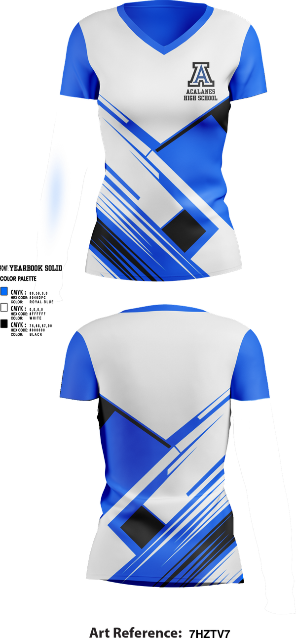 Womens Short Sleeve Vneck Shirt, Acalanes High School Golf, Golf, Teamtime, Team time, sublimation, custom sports apparel, team uniforms, spirit wear, spiritwear, sports uniforms, custom shirts, team store, custom team store, fundraiser sports, apparel fundraiser