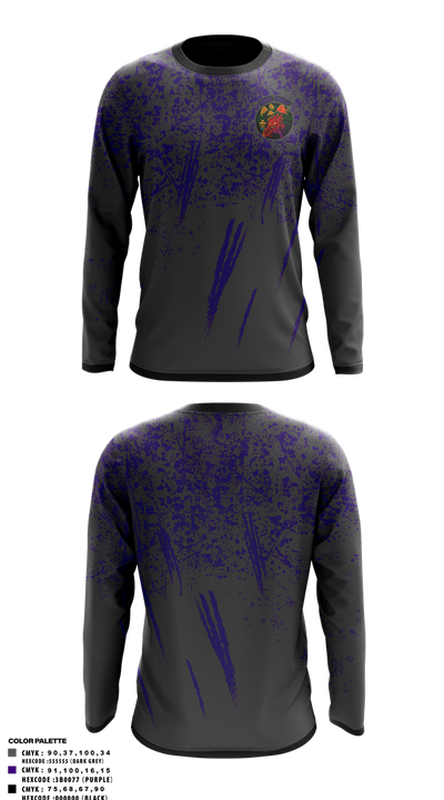 Disc golf 30921940 Long Sleeve Performance Shirt 1