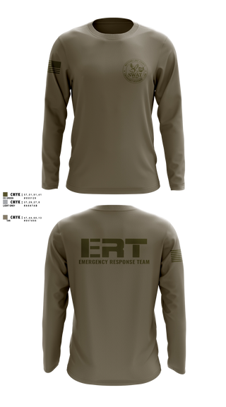 Long Sleeve Performance Shirt, Western Lake County Emergency Response Team, Police, Teamtime, Team time, sublimation, custom sports apparel, team uniforms, spirit wear, spiritwear, sports uniforms, custom shirts, team store, custom team store, fundraiser sports, apparel fundraiser