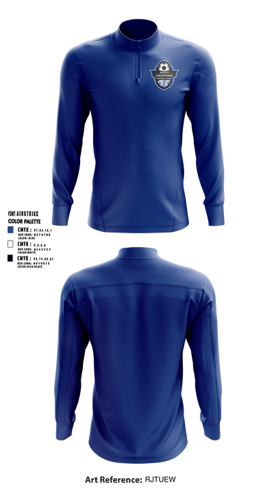 North Chesapeake Football Club Quarter Zip Jacket - 5