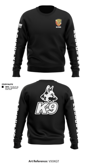 Crew Neck Sweatshirt, Anniston Police Department, Police, Teamtime, Team time, sublimation, custom sports apparel, team uniforms, spirit wear, spiritwear, sports uniforms, custom shirts, team store, custom team store, fundraiser sports, apparel fundraiser