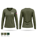 Westminster Police Department Women's Long Sleeve V-neck Shirt - 1