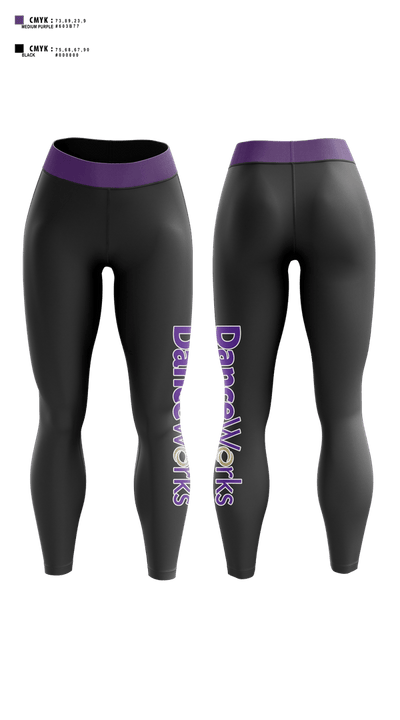 Danceworks 76042035 Womens Leggings - 1