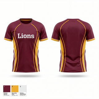 Football Jersey, Lions, Baseball, Teamtime, Team time, sublimation, custom sports apparel, team uniforms, spirit wear, spiritwear, sports uniforms, custom shirts, team store, custom team store, fundraiser sports, apparel fundraiser