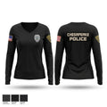 Chesapeake Police 31740007 Women's Long Sleeve V-neck Shirt - 1