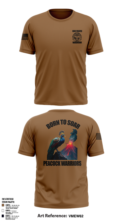 NIOC Pacific Officers Association 26221962 Short Sleeve Performance Shirt - 1