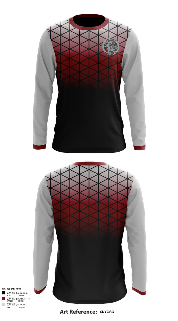 Long Sleeve Performance Shirt, Lynn English, Men's Basketball, Teamtime, Team time, sublimation, custom sports apparel, team uniforms, spirit wear, spiritwear, sports uniforms, custom shirts, team store, custom team store, fundraiser sports, apparel fundraiser