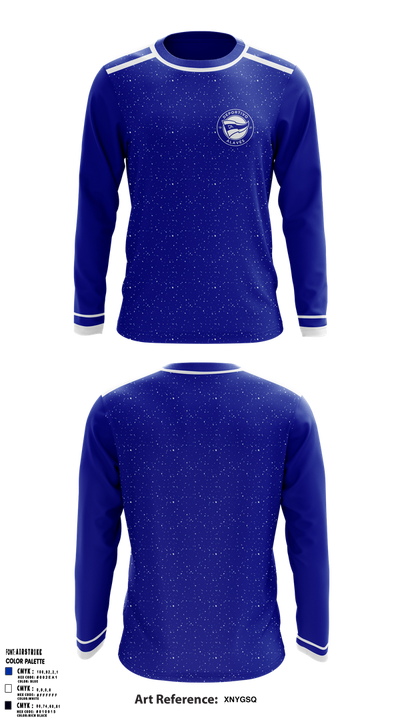 La Liga side Deportivo Alavés Long Sleeve Performance Shirt 1
