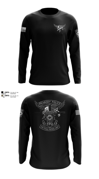 Long Sleeve Performance Shirt, Tactical Patrol Unit, Police, Teamtime, Team time, sublimation, custom sports apparel, team uniforms, spirit wear, spiritwear, sports uniforms, custom shirts, team store, custom team store, fundraiser sports, apparel fundraiser