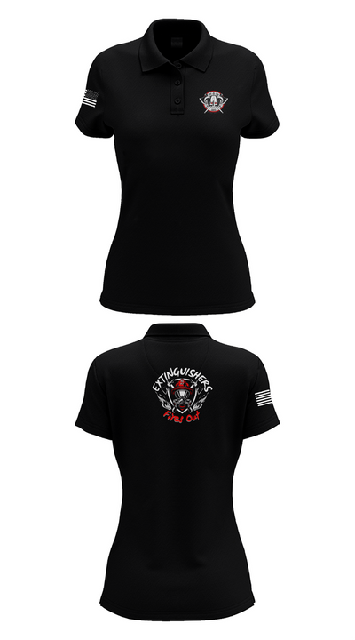 HQ PLT, HHC, 508th MP BN (D) 41529202 Women's Short Sleeve Performance Polo  - 35