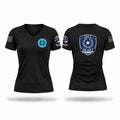 TDCJ Women's Short Sleeve V-neck Shirt - 1