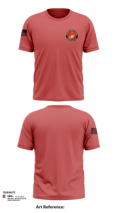 Marine Corps League Casa Grande Detachment 901 97712711 Short Sleeve Performance Shirt - 101