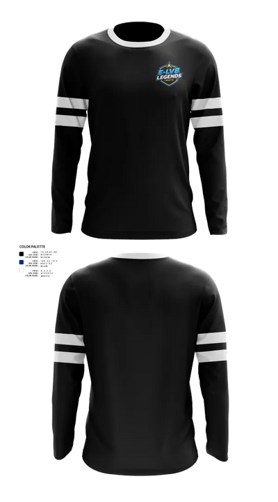 E-LV8 Legends 82104397 Long Sleeve Performance Shirt 21