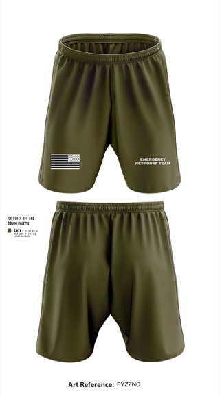 Athletic Shorts With Pockets, Emergency Response Team, , Teamtime, Team time, sublimation, custom sports apparel, team uniforms, spirit wear, spiritwear, sports uniforms, custom shirts, team store, custom team store, fundraiser sports, apparel fundraiser