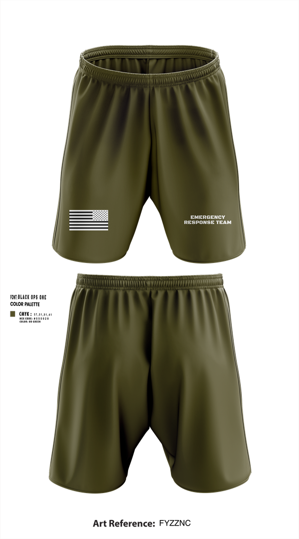 Athletic Shorts With Pockets, Emergency Response Team, , Teamtime, Team time, sublimation, custom sports apparel, team uniforms, spirit wear, spiritwear, sports uniforms, custom shirts, team store, custom team store, fundraiser sports, apparel fundraiser