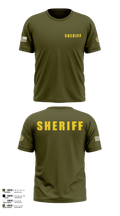 JEFFERSON COUNTY SHERIFFS OFFICE  Short Sleeve Rash Guard Shirt - 101