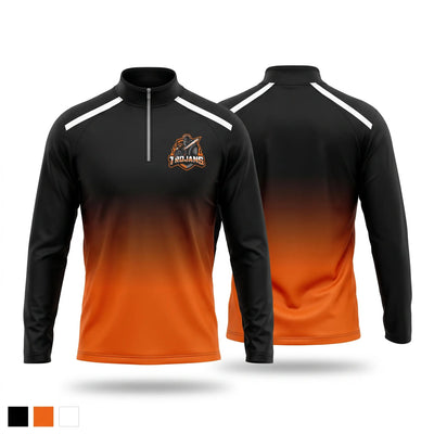 Lincoln Trojans Quarter Zip Jacket - 1