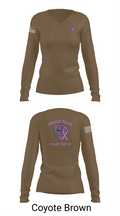 Tesuque Police Dept 47912639 Women's Long Sleeve V-neck Shirt - 16
