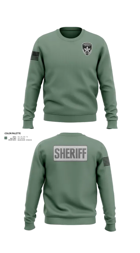 Crew Neck Sweatshirt, Sheriff Emergency Response Team, Police, Teamtime, Team time, sublimation, custom sports apparel, team uniforms, spirit wear, spiritwear, sports uniforms, custom shirts, team store, custom team store, fundraiser sports, apparel fundraiser