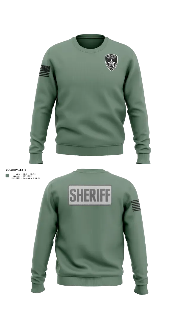 Crew Neck Sweatshirt, Sheriff Emergency Response Team, Police, Teamtime, Team time, sublimation, custom sports apparel, team uniforms, spirit wear, spiritwear, sports uniforms, custom shirts, team store, custom team store, fundraiser sports, apparel fundraiser