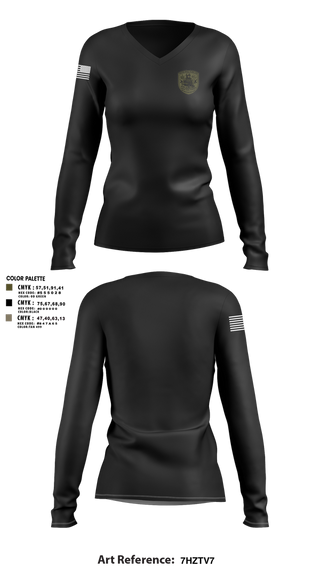 Womens Long Sleeve Vneck Shirt, team name, Police, Teamtime, Team time, sublimation, custom sports apparel, team uniforms, spirit wear, spiritwear, sports uniforms, custom shirts, team store, custom team store, fundraiser sports, apparel fundraiser